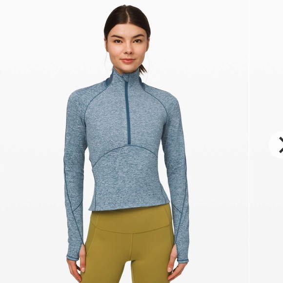 Lululemon Always Alert 1/2 Zip Sz 6 - Picture 2 of 9